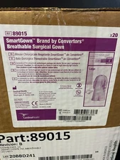 Cardinal Health 89015 SmartGown Level 4 Sterile Surgical Gown Lg Case 20