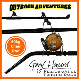Details About Gary Howard Custom Calstar Chair Rod 60 Kg 130lb Penn International Reel 130vis