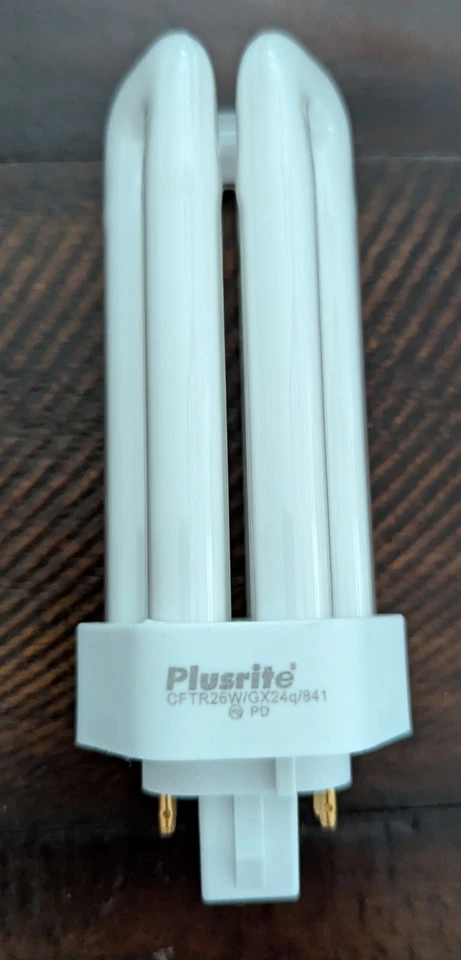 Plusrite 4 Pack PL26W/3U/4P/841 4Pin GX24-q3 Base T4 26W Triple Tube CFL LAMP - Image 3 of 4