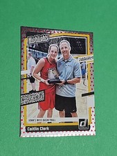 💎 Rare 2024 Caitlin Clark RC Chrome Red Dot Panini Donruss Highlights No. H4