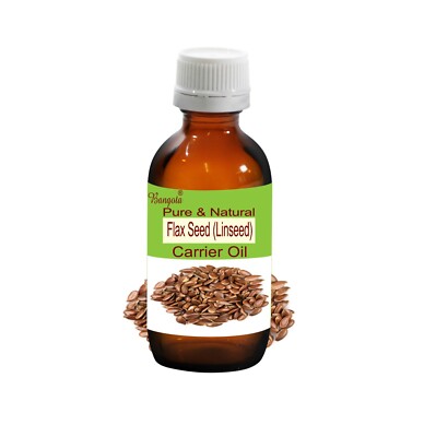 Flaxseed Linseed Carrier Oil   Linum usitatissimum Skin & Hair Care, Bangota