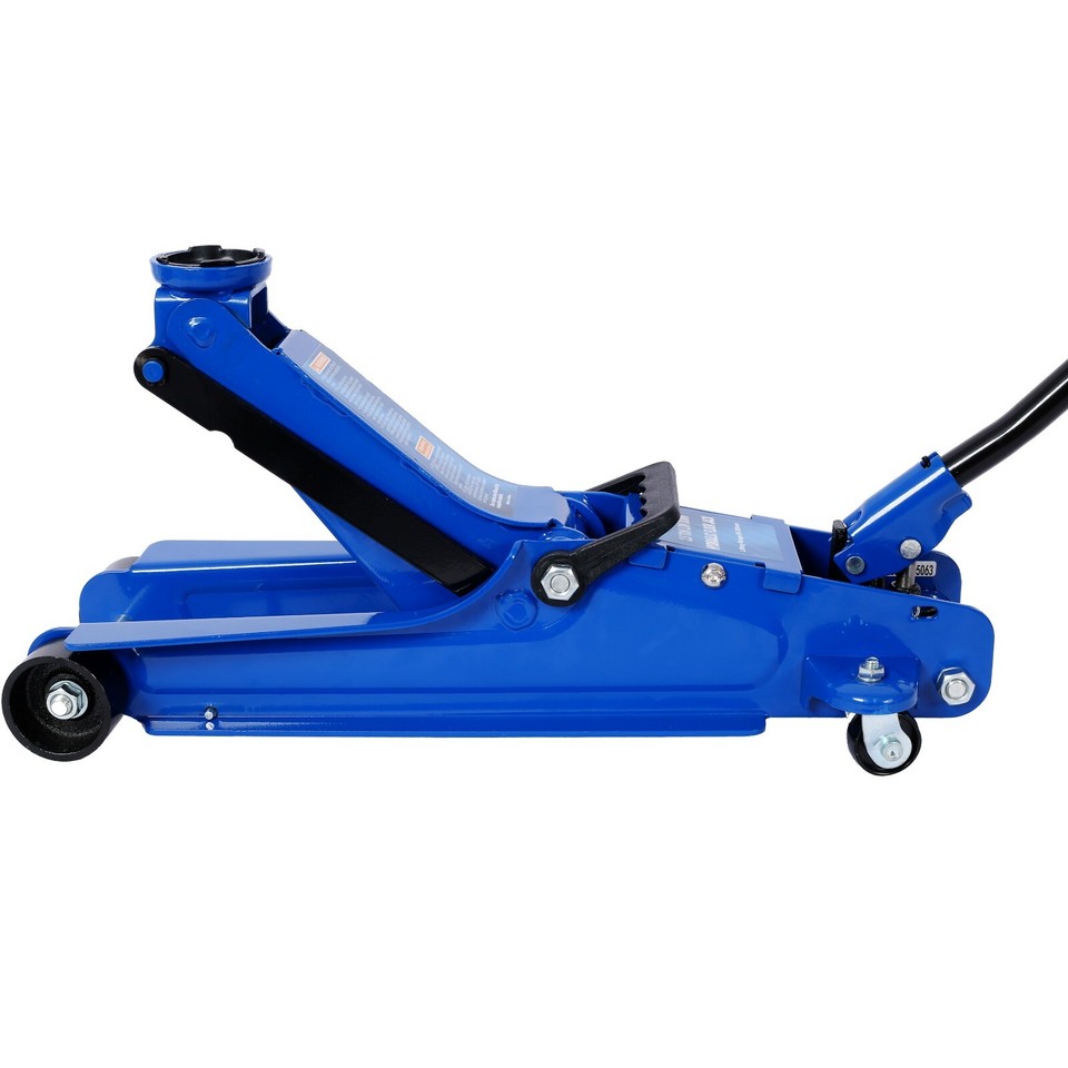 Low Profile Floor Jack 2.5 Ton Heavy-Duty Steel Racing Jack w/ Single ...