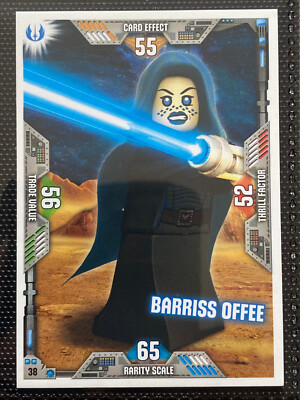 Lego Star Wars Sammelkarten Serie 2 Karte 38 Barriss Offee