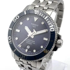 Tissot Seastar Powermatic 80 Silicium Watch Men 44mm Automatic Swiss With Box
