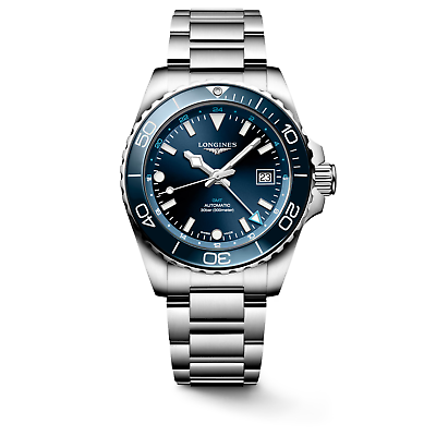 #ad Longines Hydroconquest GMT 300 M Diver#x27;s 41 MM Automatic Watch L37904966