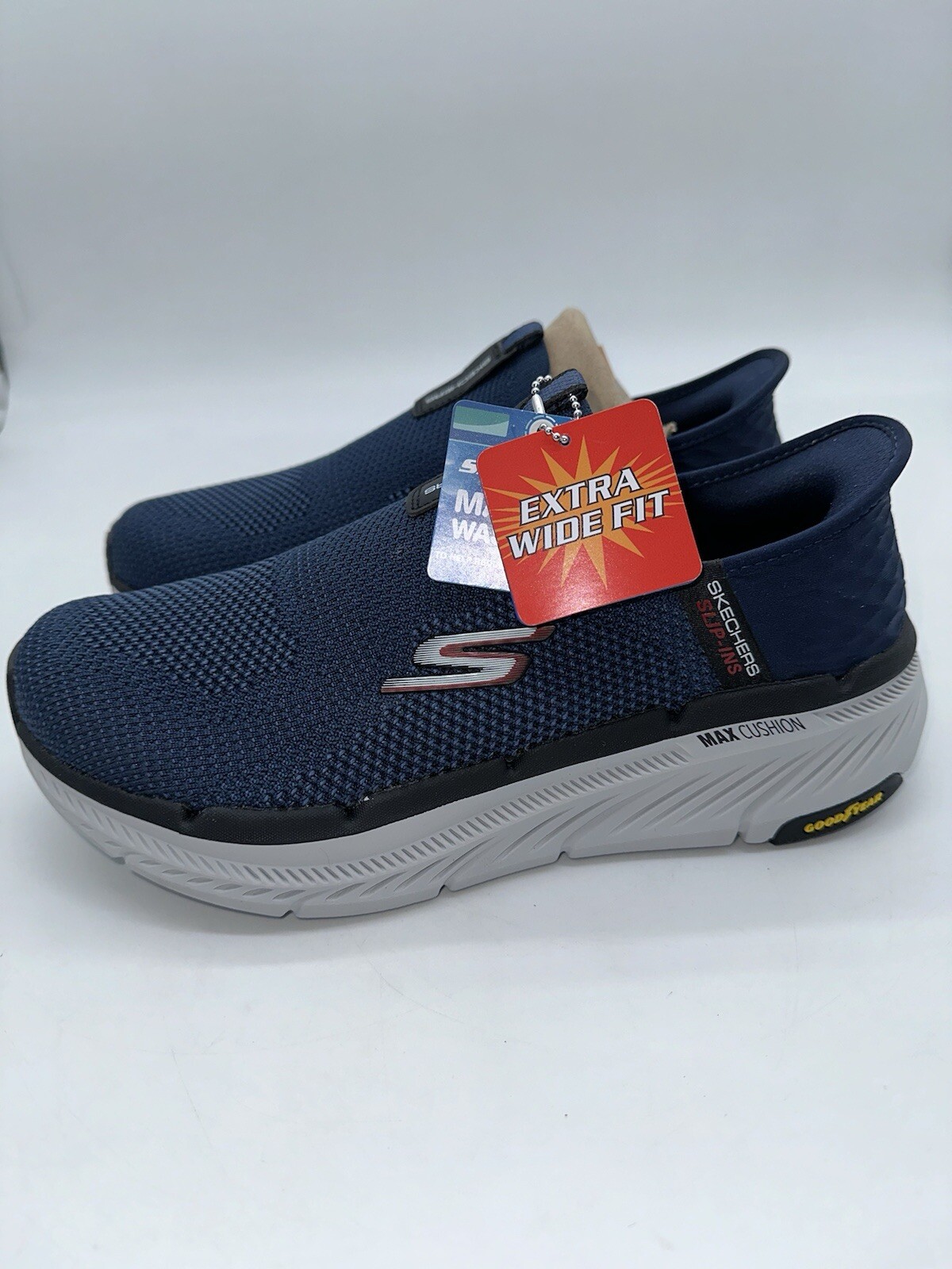 Men's Skechers Slip-ins: Max Cushioning Premier NAVY Size