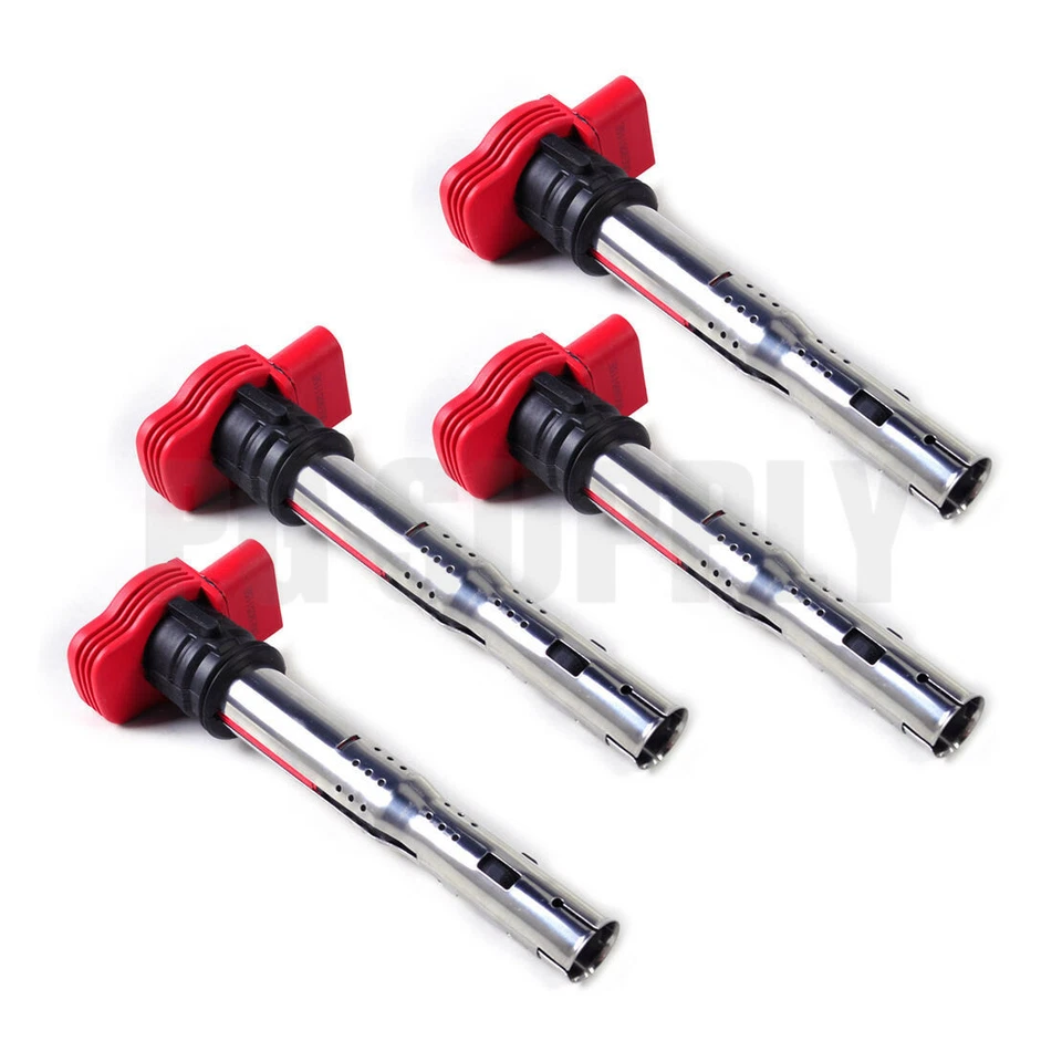 Módulo de encendido 4X Bobina de encendido para VW Audi A3 4 5 Q7 R8 Seat Leon OE 06E905115E Foto 2 de 4