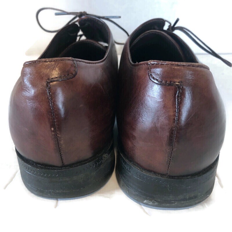 SAOLA Scarpe eleganti Cole Haan da uomo US 9 5 M punta grembiule pelle bordeaux derby Oxford