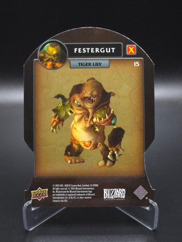 Festergut 2023 Upper Deck Blizzard Wrath Of The Lich King Tiger Lily #15 - Picture 2 of 4