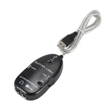 Cable de audio de enlace de interfaz de guitarra a USB PC/grabación S3C6