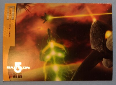 Babylon 5 Season 4  '' Fleet Of The First Ones '' Card # F6 Our Age is past