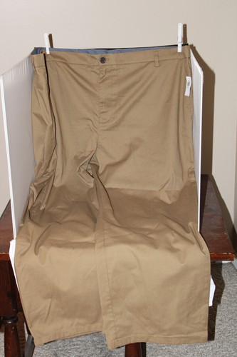 Old Navy Ultimate Loose , NWT Tan 54 x 32 Pants, Khakis, Built in Flex - Picture 3 of 7