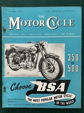 The Motor Cycle Apr 1953 Villiers 8E JAP Phoenix Douglas Wico Pacy Royal Enfield