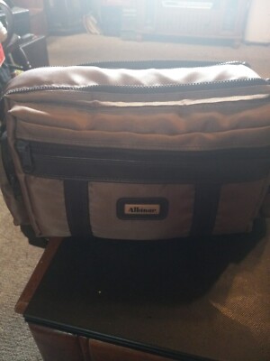 Albinar Soft Camera Bag AB-800 With Shoulder Strap And Multiple Components