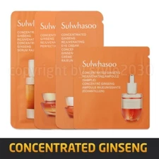 Sulwhasoo Concentrated Ginseng Cream / Eye Cream / Serum  / Ampoule