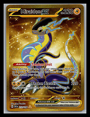 Miraidon ex - 253/198 - Hyper Rare - Pokemon Singles » Generation 9 - SV »  SV01: Scarlet & Violet Base Set - The Side Deck - Gaming Cafe