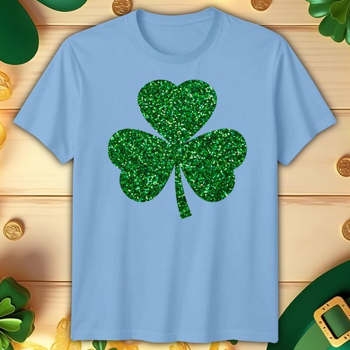 Trébol Brillo Para Hombres y Mujeres Divertido Día de San Patricio Camisetas Camiseta Irlandesa #STPD - Imagen 17 de 20