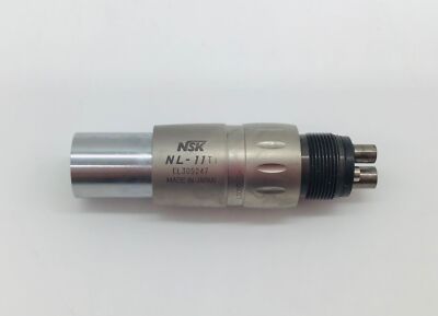 NSK NL-11Ti Fiber Optic 5 Pin Dental Handpiece Coupler