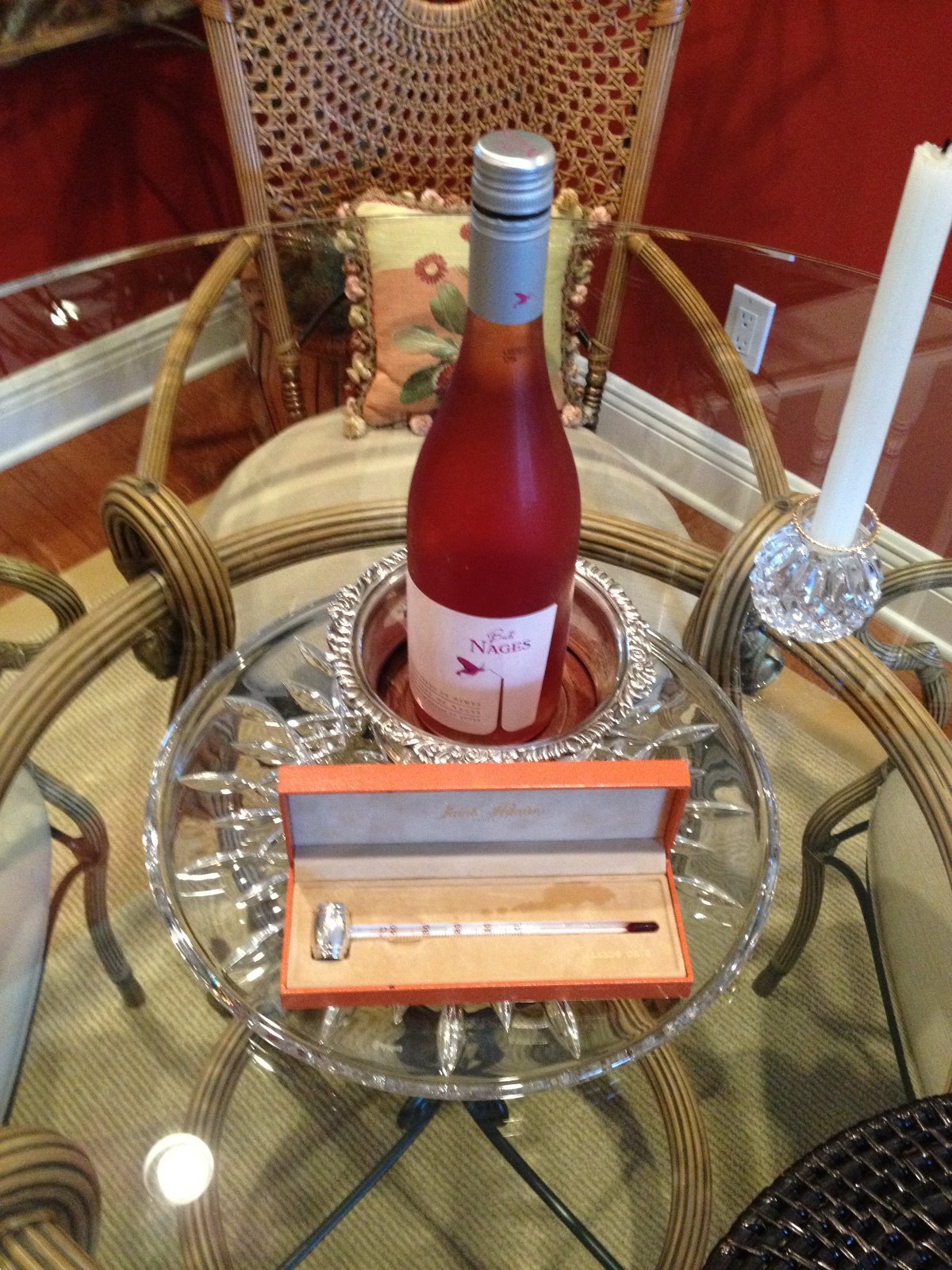 Unique WINE THERMOMETER SAINT HILAIRE, Grands Crus PARIS, France eBay