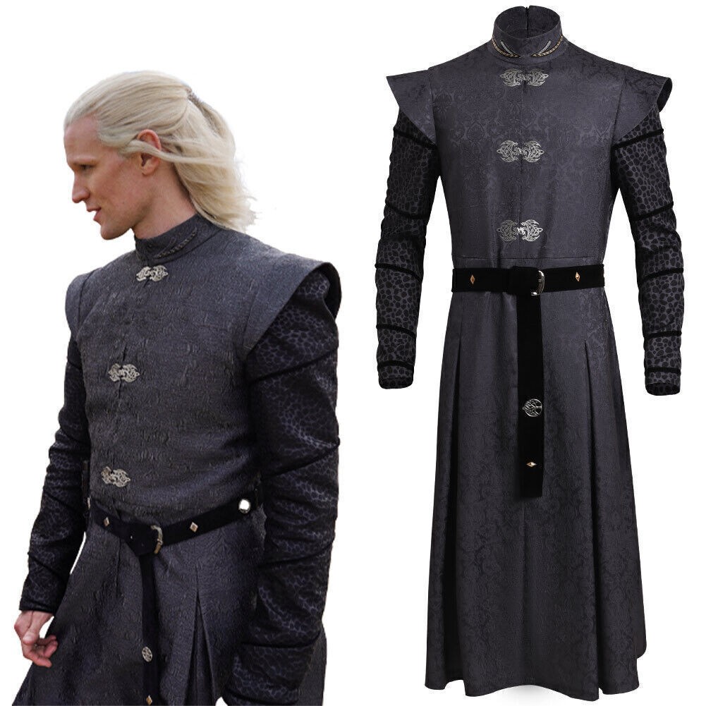Casa del Dragón Demonio Targaryen Cosplay Disfraz Halloween Carnaval Trajes