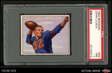 1950 Bowman #26 John Lujack Bears Notre Dame PSA 7 - NM