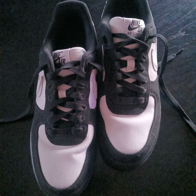  Nike Air Force 1   - White Black