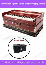 BINA Tarang 3.25 Octave Double Reeds 5 Stopper Double Bellow Harmonium