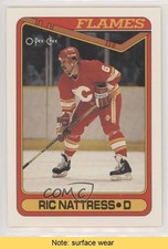 1990-91 O-Pee-Chee Ric Nattress #459 READ l4l