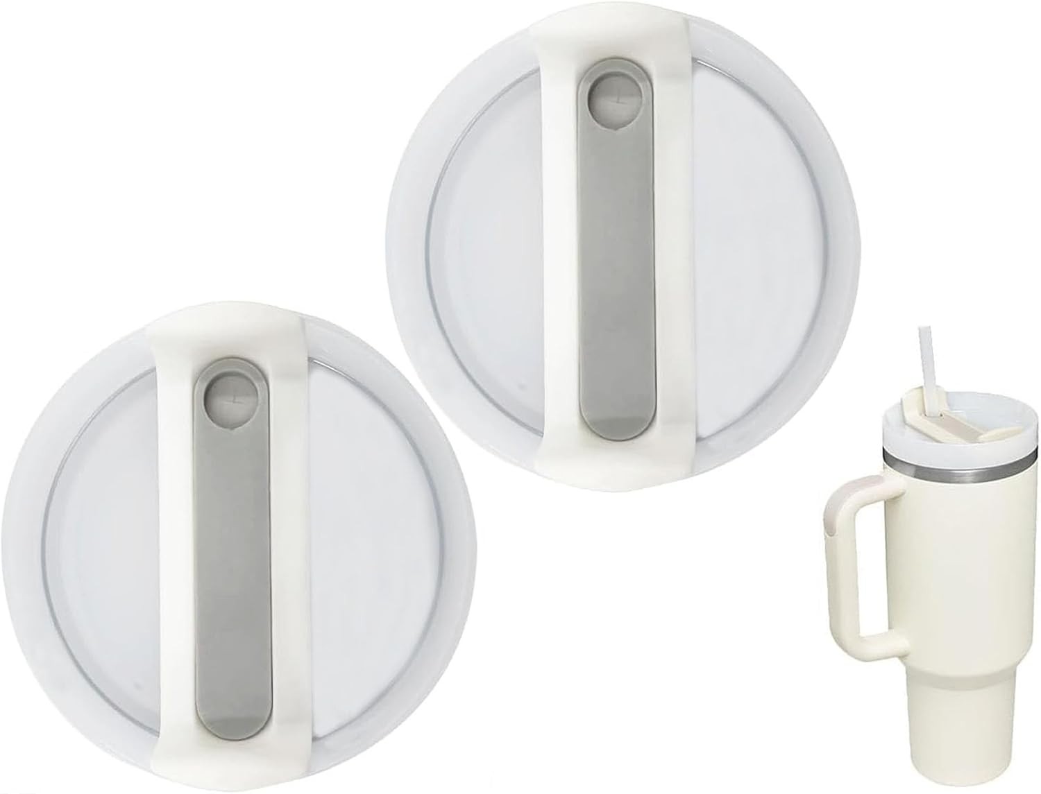 40oz Stanley Cup Replacement Lids Spill Proof Splash Resistant Tumbler