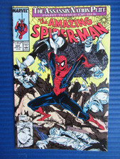 AMAZING SPIDER-MAN # 322 - (VF+) -MCFARLANE-ASSASSINATION-PALADIN-SILVER SABLE