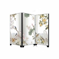 Table Screen Durable Folding Screen Colour Resistant for Living Room