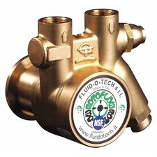 Fluid-O-Tech Pa 401X Rotaryvanepump, 3/8"Inletdia, Brass, For48y