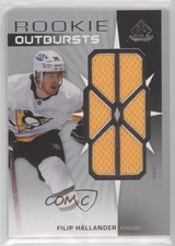 2022 Upper Deck SP Game Used Rookie Outbursts Jersey Filip Hallander #RO-FH jg2