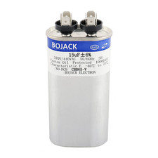 15 Uf  6 15 MFD 370V/440V CBB65 Oval Run Start Capacitor for AC Motor Run or Fa