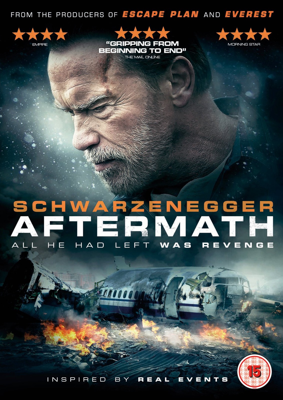 Aftermath (DVD) Arnold Schwarzenegger Maggie Grace Kevin Zegers