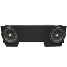 Custom Chevy Avalanche 02-13 Dual 12" Sub Box Kicker C12 Subwoofer Package