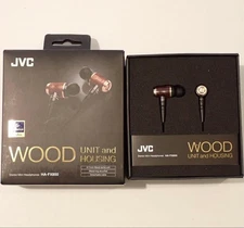 JVC Kenwood HA-FX850 Wood Stereo In-Ear Headphones