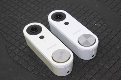 Lot of 2 SimpliSafe SimpliCam SSDB3 Smart Wi-Fi Video Doorbell UNTESTED