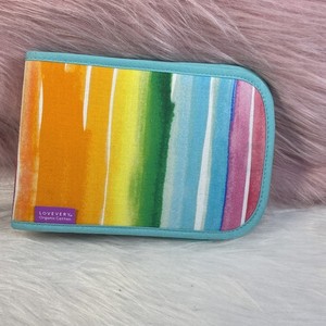 Lovevery Standing Card Holder from the Looker Play Kit for Weeks 0-12