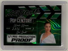 2026 Leaf Pop Century Gal Gadot Green Lava Unsigned Proof 1/1