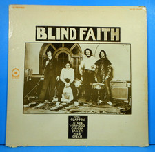 BLIND FAITH SELF LP  1969 ERIC CLAPTON STEVE WINWOOD GINGER BAKER  G+/VG!!A