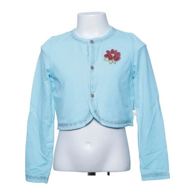 Pezzo D'oro, Jacke, Mädchen, Größe: 128, Blau, Baumwolle/Elasthan #FWs