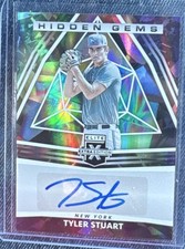 2022 Panini Elite Extra Edition #HG-TS Tyler Stuart Hidden Gems Autograph Auto