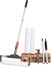 10pcs 12-18 Adjustable Large Paint Roller Kit...