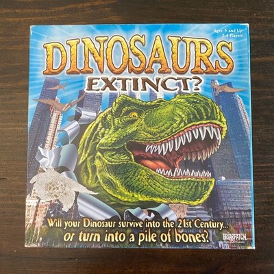 Briarpatch Dinosaurs Extinct? COMPLETE Board Game 2006 Kids Educational Strategy