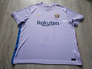 Mens Nike Barcelona Away football shirt 21/22 Size XXL 2XL