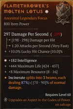 💥DIABLO 4💥SEASON 10💥Focus💥1 GA Intelligence + Life + Max Resource