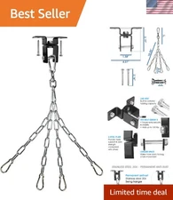 All-in-One Boxing Chain Hanger - Robust, Stable, and Ideal for All Heavy Bags