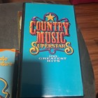 Country Music Superstars 100 Greatest Hits 6 Cassette Tape Set Vintage Clamshell