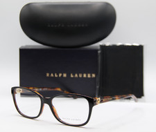 NEW RALPH LAUREN RL 6136 5260 BLACK HAVANA GOLD AUTHENTIC FRAME EYEGLASSES 55-16